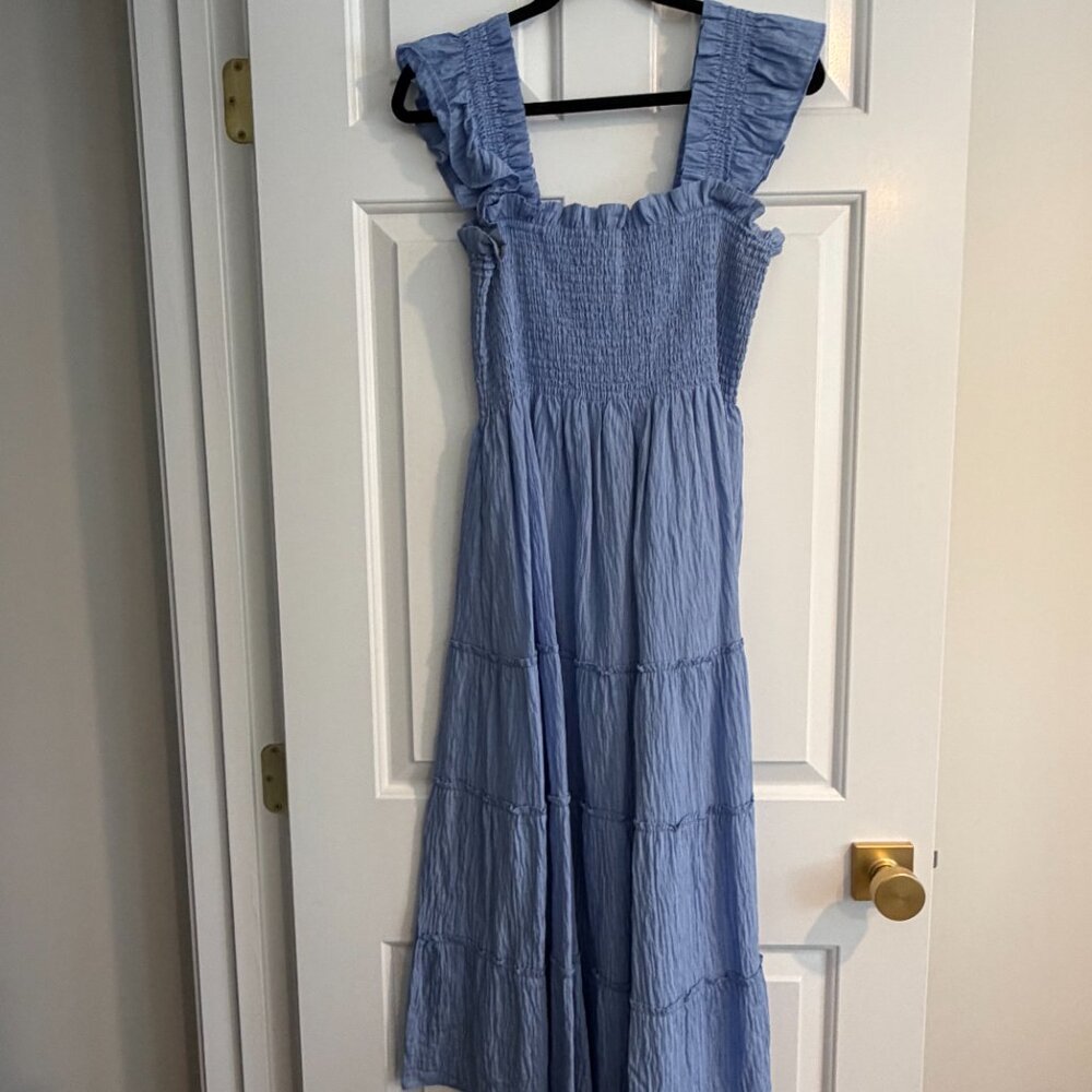 Hill House Nap Dress Blue Large - Picture 2 of 3